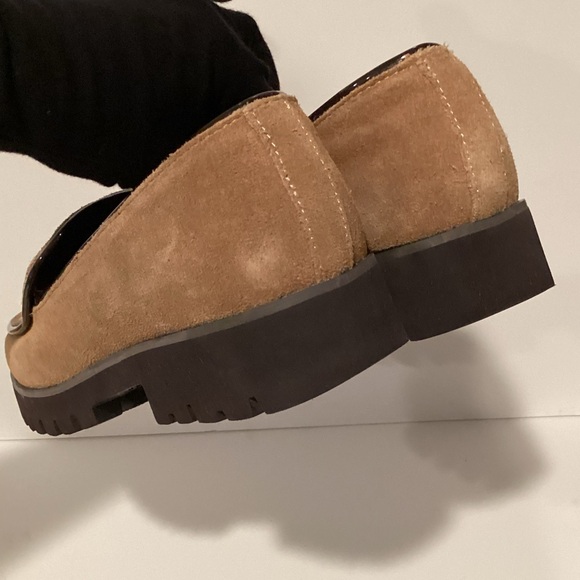 Donald J. Pliner Tan Suede Loafers - Picture 14 of 16